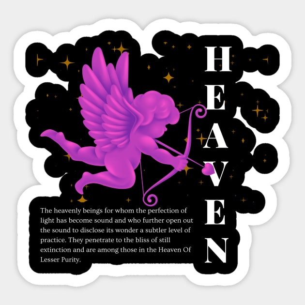 Heavenly Eros Sticker by Bro Aesthetics